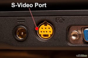 انواع ورودی تلویزیون - پورت Separated Video (یا S-Video)